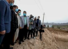 بازدید وزیر میراث‌فرهنگی از پروژه اولین بیمارستان در حال ساخت طالقان