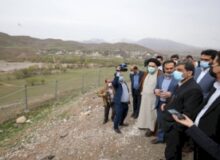 وزیر میراث‌فرهنگی از پروژه ۲۷ هکتاری گردشگری طالقان بازدید کرد