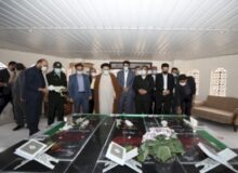 تجدید میثاق مهندس ضرغامی با شهدای طالقان