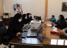 ۴۰۰ فرهنگی البرزی از خدمات میز خدمت سفر رئیس جمهور بهره مند شدند