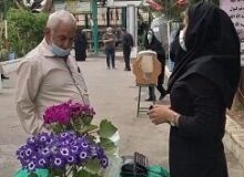 ارائه آموزش تفکیک از مبداء در گلزار شهدای چهارصد دستگاه