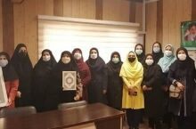 هنرجویان ناحیه آموزشی چهار کرج تمثال ۱۰۹ شهید والامقام را نقاشی کردند