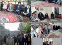دیدار شمیرانی فرماندار چهارباغ با شهرداران، بانویاران و مسئول خانه محله روستای آغچه حصار