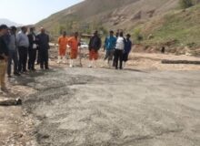 بازدید شهردار طالقان از مرکز انتقال موقت زباله شهر طالقان