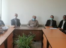 نشست صمیمی سرپرست اداره فرهنگ و ارشاد اسلامی ساوجبلاغ با جمعی از اصحاب فرهنگ و هنر