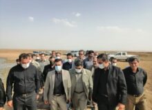 پاکسازی نمادین تالاب صالحیه نظرآباد در روز زمین پاک