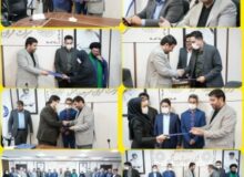 برگزاری مراسم تودیع و معارفه معاون فنی و اجرایی و دو تن از مدیران شرکت عمران شهر جدید هشتگرد