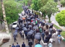 تجدید میثاق البرزی ها با آرمان های مردم مظلوم فلسطین