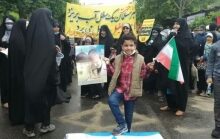 دانش آموزان البرز چالش “سطل آب” در روز قدس برگزار کردند