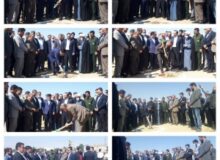 آیین کلنگ زنی ساختمان دادگستری چهارباغ با حضور رییس کل دادگستری استان البرز