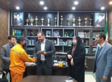 تجلیل از  کارگران نمونه و برتر شهرداری  طالقان