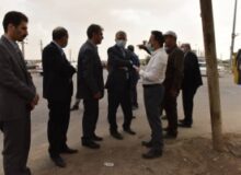 بازدید استاندار البرز از پروژه های کنارگذر پل فردیس و جاده قزلحصار
