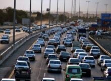 ترافیک سنگین در آزاد تهران – کرج – قزوین