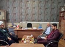 دیدارامام جمعه اشتهارد با رئیس اداره فرهنگ و ارشاد اسلامی این شهرستان