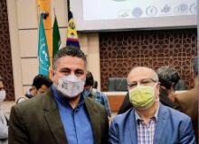 تقدیر رییس دانشگاه علوم پزشکی شهید بهشتی تهران از تلاوت استاد مهدی فلاح نژاد