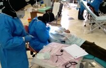 ارائه خدمات درمانی گروه جهادی خیرین سلامت به مددجویان کمیته امداد البرز