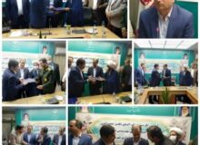 آیین تکریم و معارفه  سرپرست فرمانداری شهرستان چهارباغ برگزار شد