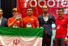 دانش آموز البرزی مقام اول مسابقات جهانی رباتیک را کسب کرد