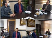 دیدار رئیس دامپزشکی شهرستان چهارباغ با فرماندار شهرستان