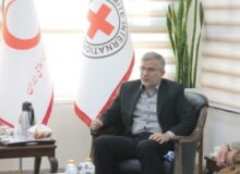 دیدار استاندار البرز با دبیرکل هلال‌احمر