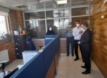بازدید رییس دانشگاه از مرکز اورژانس پیش بیمارستانی و حوادث استان