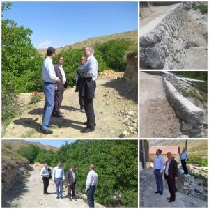 بازدید معاونان فرماندار کرج از روستای خوارس