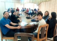 نشست هفتگی انجمن ادبی عصر جدید در ساوجبلاغ برگزار شد