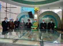 کاروان زیر سایه خورشید در البرز با شهدا تجدید میثاق کرد