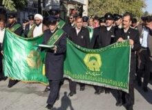 کاروان زیر سایه خورشید وارد البرز شد