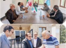 بازدید علی حدادی از مجتمع دامپروری افضلیان