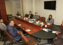 دیدار مهندس جمهیری مدیر فروشگاه های رفاه استان البرز با شهردار هشتگرد