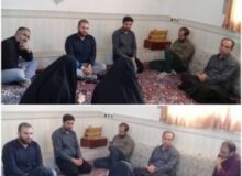 حضور سرپرست فرمانداری شهرستان چهارباغ در خانه محله مهدی آباد (قائمیه )