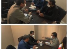 جلسه هماهنگی برای برگزاری مراسم پاکداشت طبیعت در شهرک ابریشم