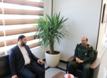 دیدار مدیرکل استاندارد البرز با فرمانده سپاه امام حسن مجتبی (ع) استان