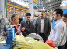 بازدید کارشناسان منطقه البرز از شرکت تولید کننده تجهیزات CNG