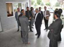 بازدید اعضای ستاد توسعه پایدار شهرستان ساوجبلاغ از زیرساخت‌های شهری هشتگرد