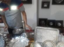 هنرنمایی و نمایش خلاقیت های هنرمندان صنایع دستی در کرج