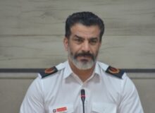 برخورد خودرو با تیر چراغ برق  در کرج حادثه آفرید
