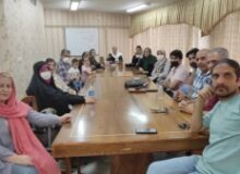 برگزاری نشست انجمن ادبی عصر جدید در هشتگرد