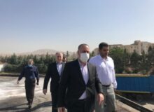 بازدید میدانی فرماندار کرج از سکوهای جمع آوری شهری پسماند به مرکز حلقه دره