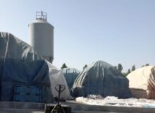 کشف ۱۱۰ تن مواد اولیه خوراک دام قاچاق درساوجبلاغ
