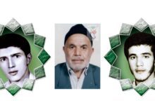 پدر گرامی شهیدان «عین الهی» به فرزندان شهیدش پیوست