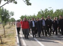 همایش بزرگ پیاده روی خانوادگی در شهر هشتگرد برگزار شد