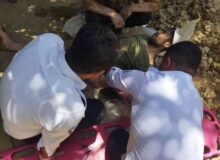 نجات جوان چهارباغی از چاه ۵۰ متری