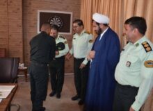 تقدیر فرمانده انتظامی فردیس از مأمور شجاع و وظیفه شناس یگان امداد