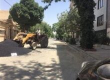 آسفالت معابر محلات کم برخوردار در حال اجرا است