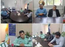 دیدار شهردار گلسار با رئیس کلانتری ۱۲ #گلسار