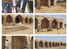عملیات مرمت کاروانسرای تاریخی ینگی امام استان البرز آغاز شد