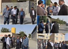بازدید میدانی نماینده مردم در مجلس به همراه مدیران شهری از خیابان خلیج فارس شهر گلسار