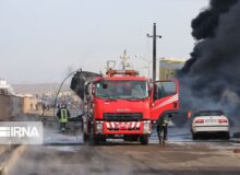 آتش سوزی ضایعات در کرج مهار شد